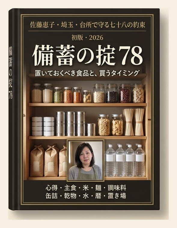 備蓄の掟78